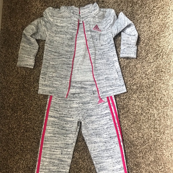 adidas girl sweatsuit